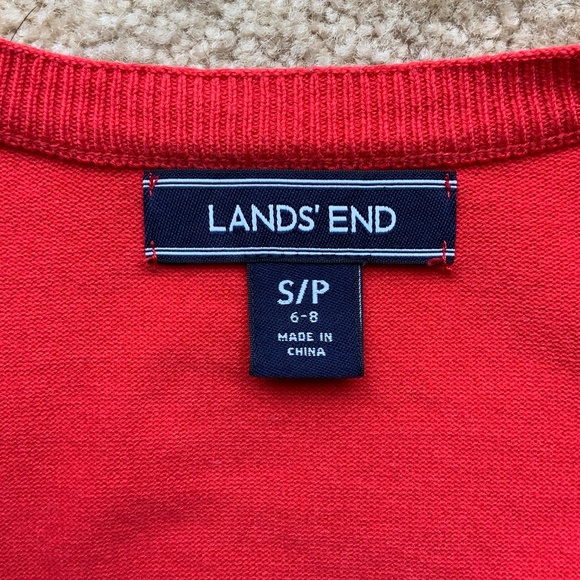 Land’s End Coral Cardigan - Size S - Picture 3 of 3
